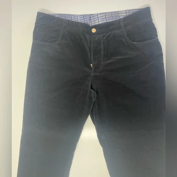 ZILLI regular fit black pants size: 52 - Picture 7 of 10